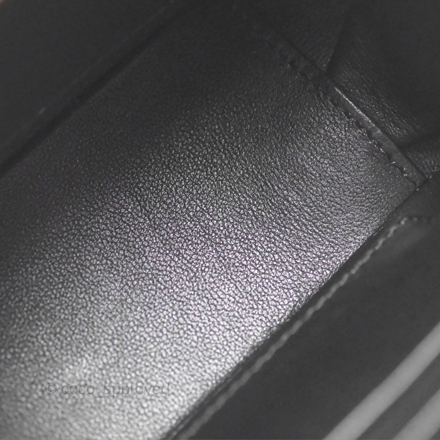 Chanel Top Handle Vanity Case Black Lambskin Aged Gold Hardware 22A