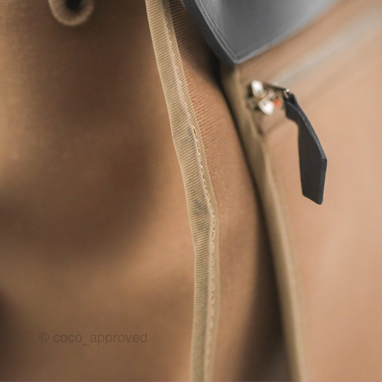 Hermès Herbag Zip 31 Ebene/Etoupe Canvas Palladium Hardware