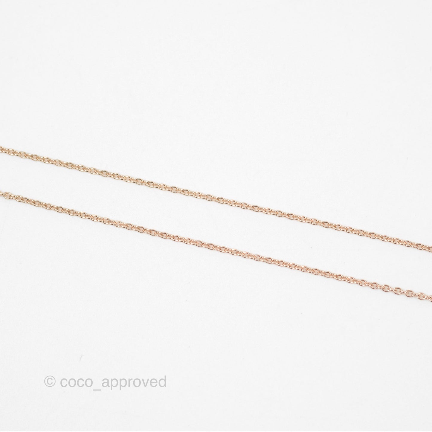Hermès Finesse Necklace Rose Gold