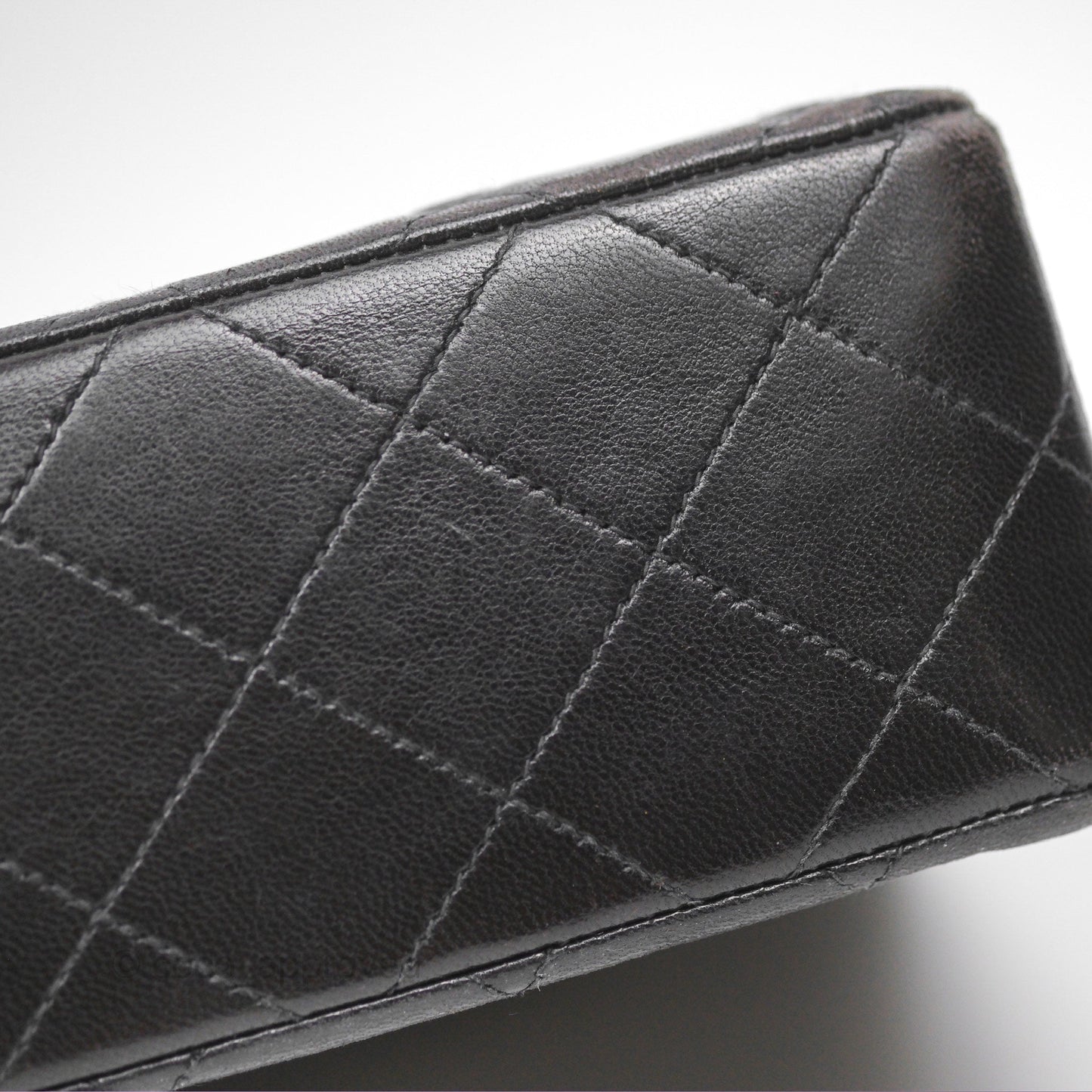 Chanel Classic Vintage Small Flap Black Lambskin 24K Gold Hardware