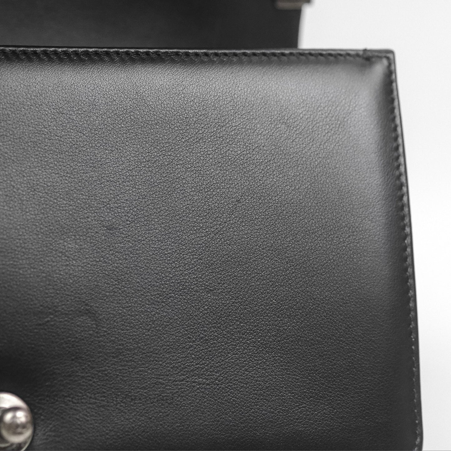 Chanel Medium Boy Quilted Black Calfskin Ruthenium Hardware