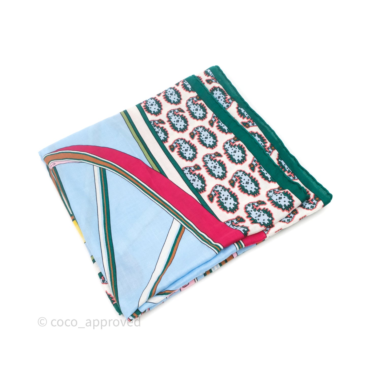 Hermes Scarf Shawl 140 Cashmere Silk
