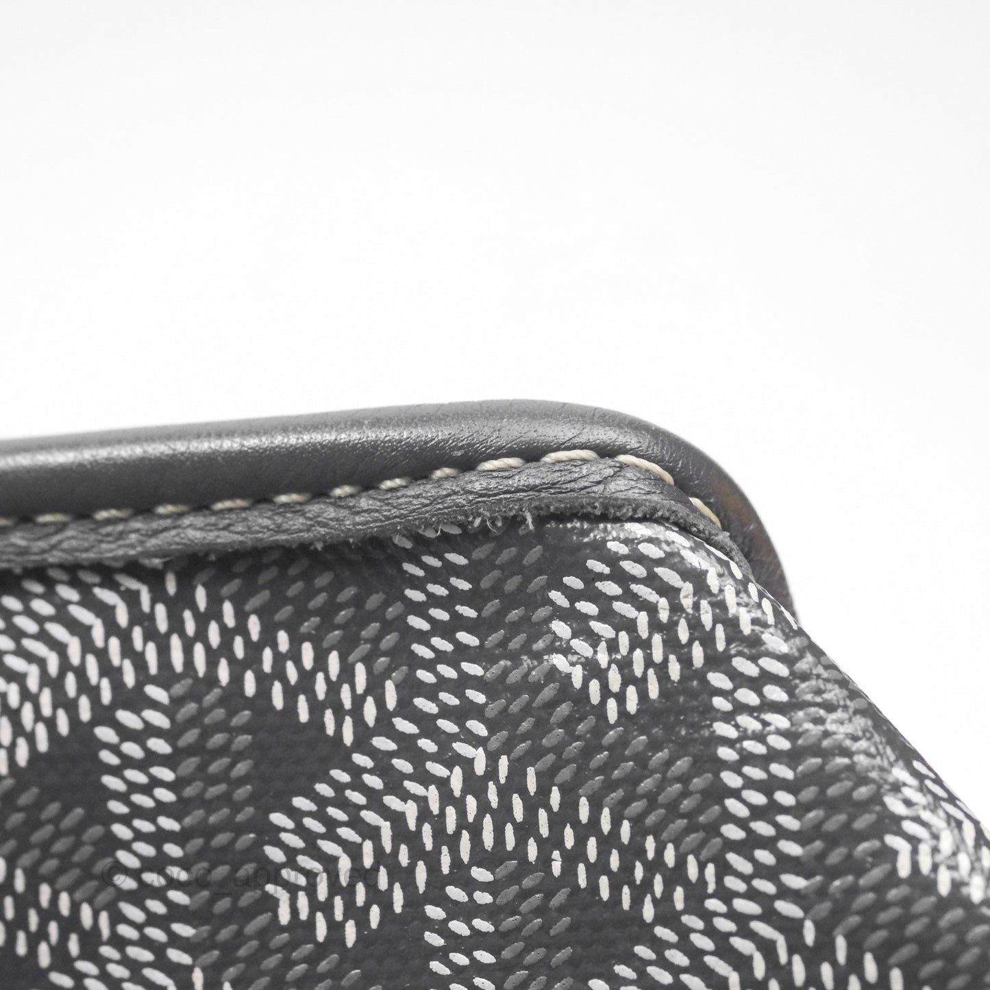 Goyard Anjou Mini Bag Goyardine Canvas Grey