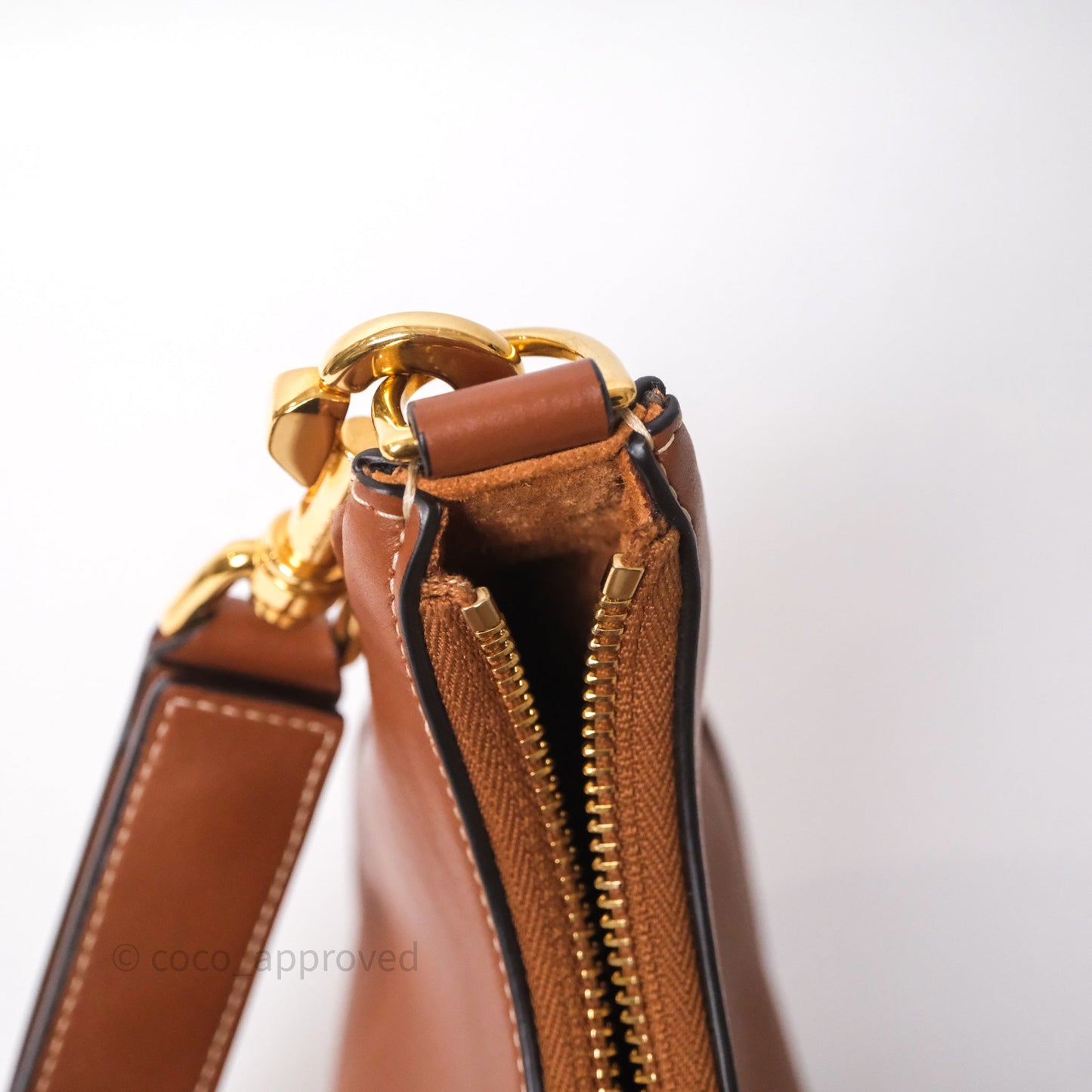Celine Ava Bag In Smooth Calfskin Tan
