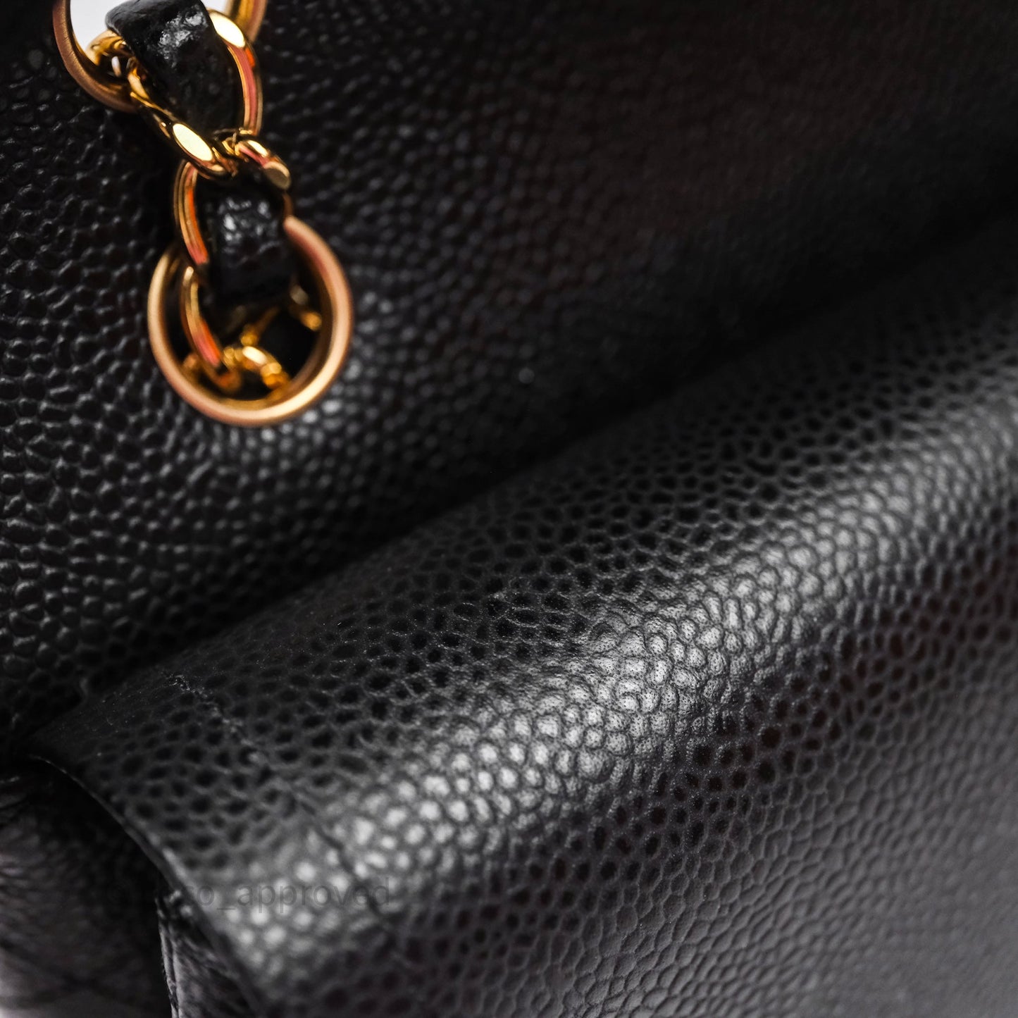 Chanel Small S/M Classic Flap Quilted Black Caviar Gold Hardware