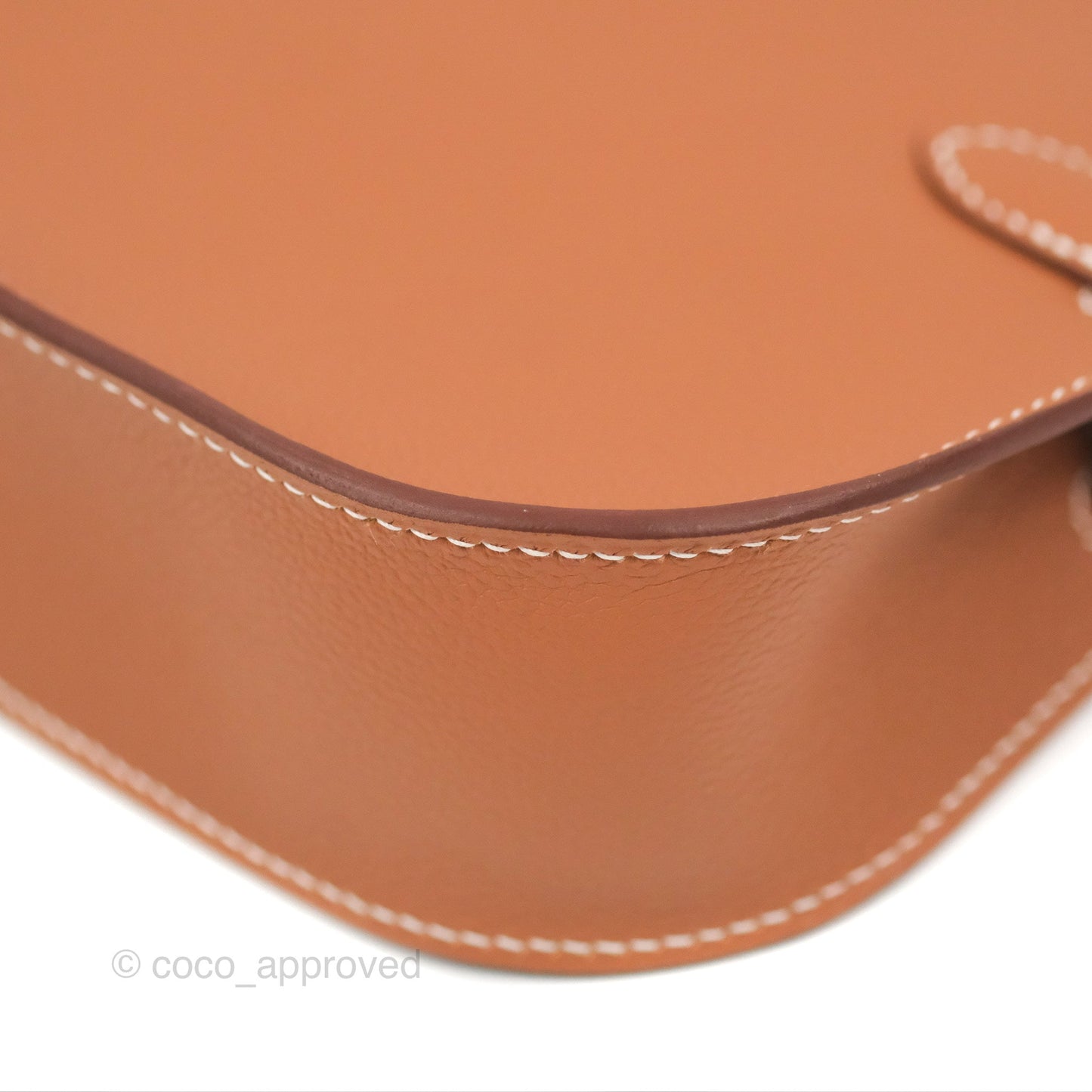 Hermès Mini Jypsiere Gold Evercolor Palladium Hardware