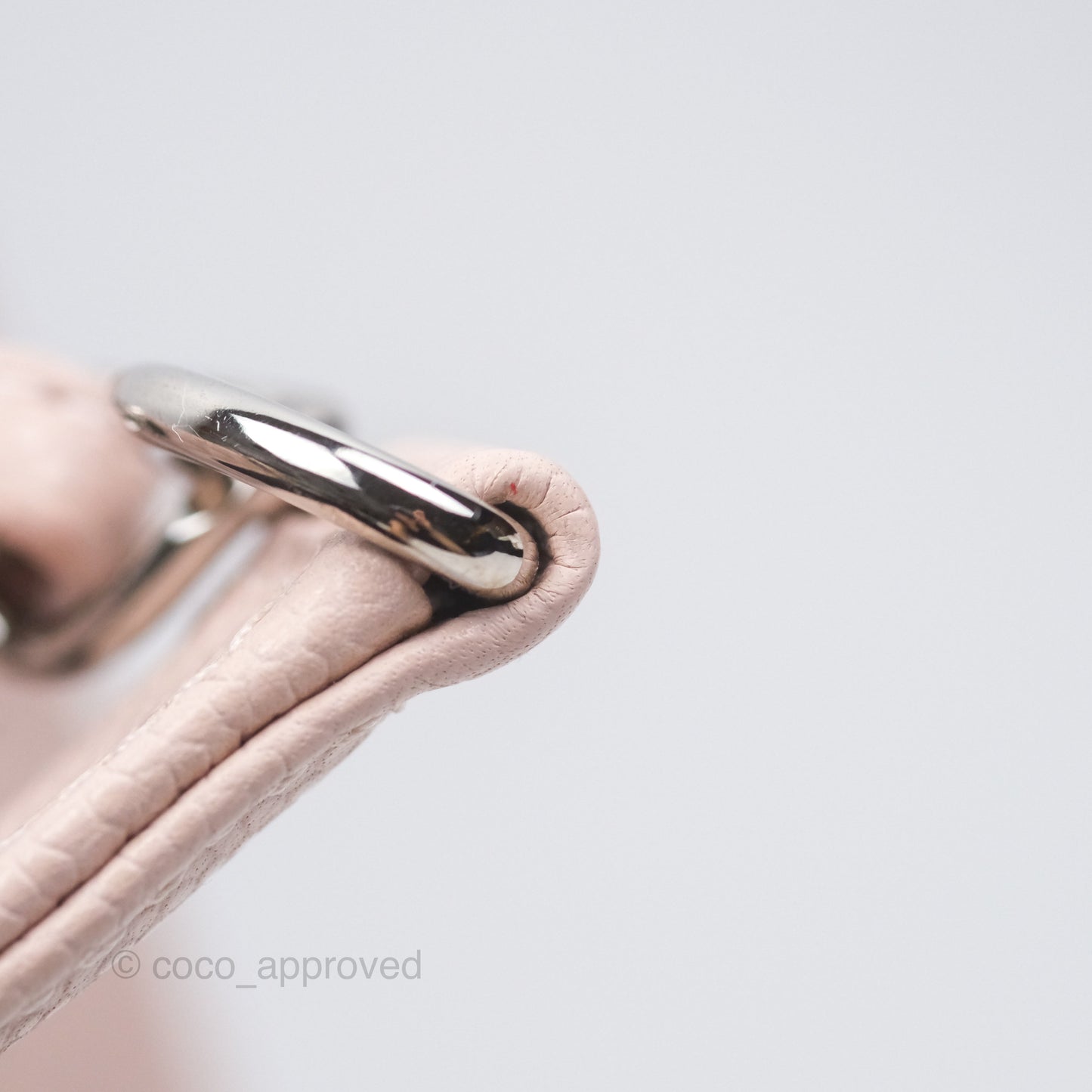 Chanel GST Pink Caviar Silver Hardware