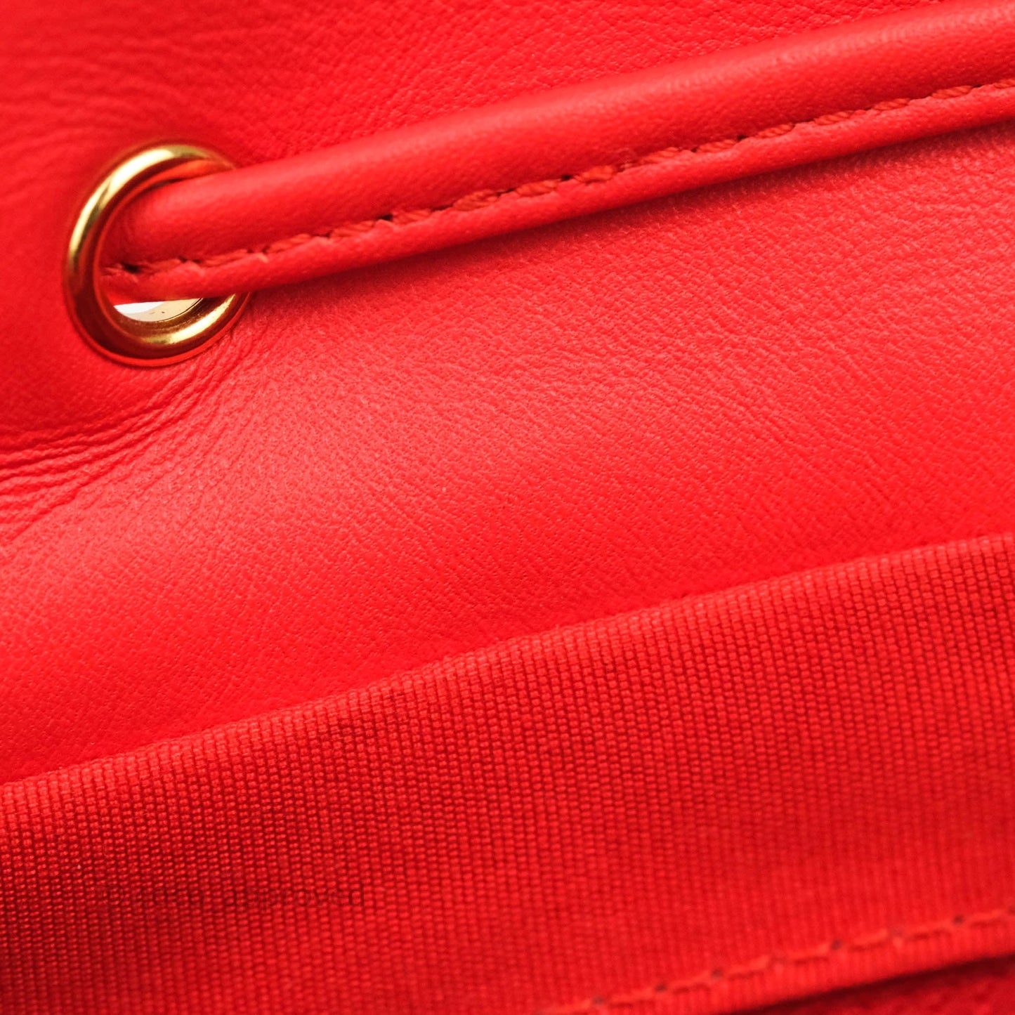 Chanel Quilted Urban Spirit Backpack Red Calfskin Gold Hardware