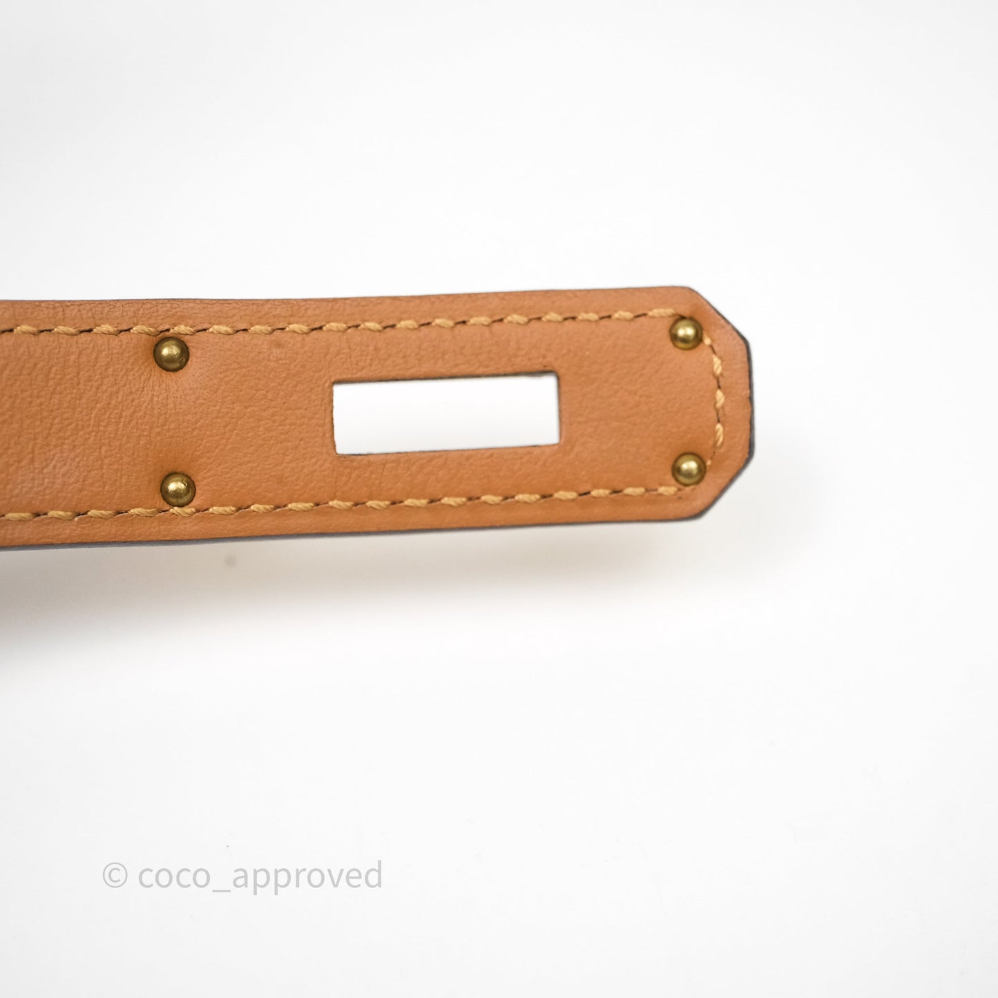 Hermès Kelly Buckle Belt Gold 37 Epsom Gold Hardware