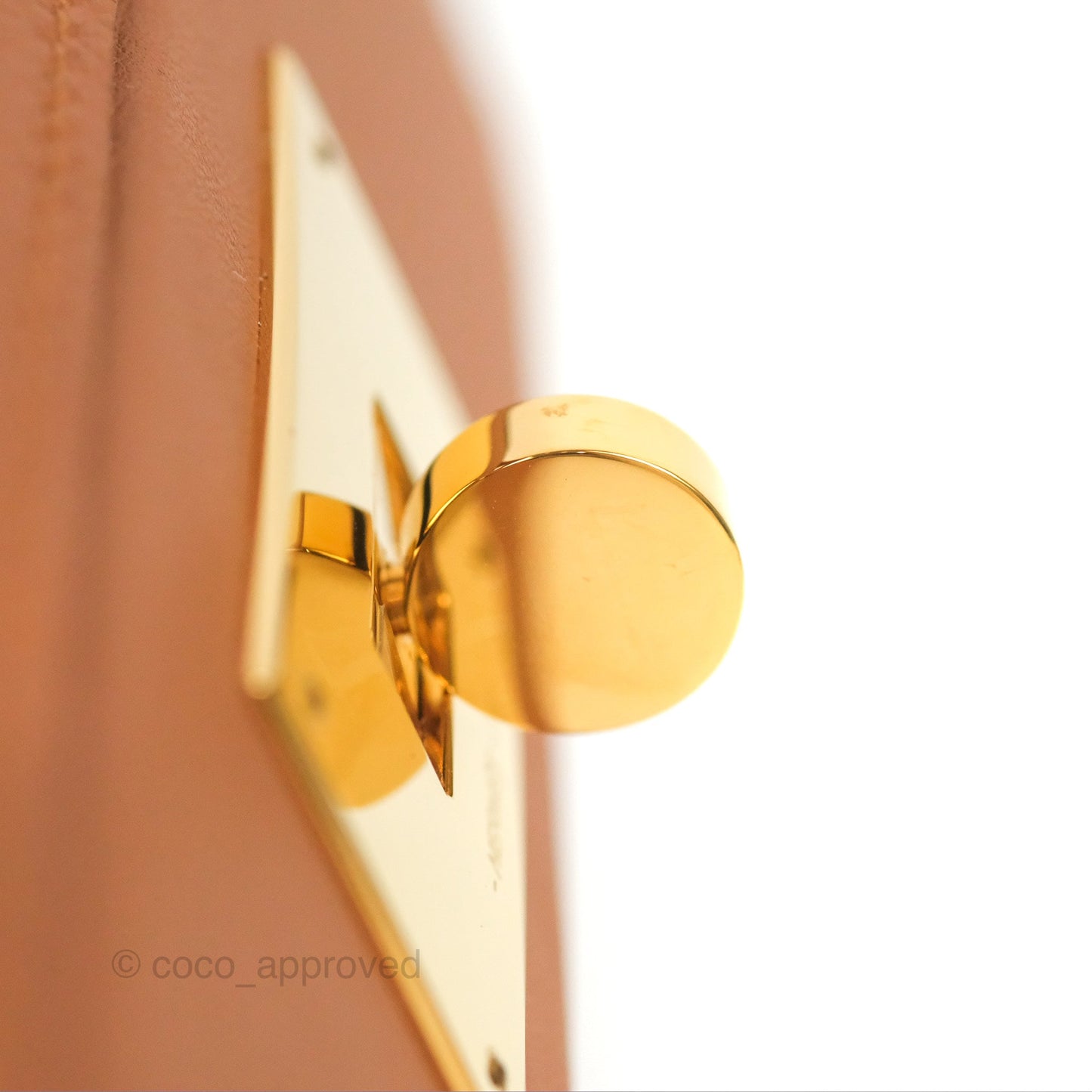 Hermès 24/24 21 Mini Gold Evercolor/Swift Gold Hardware