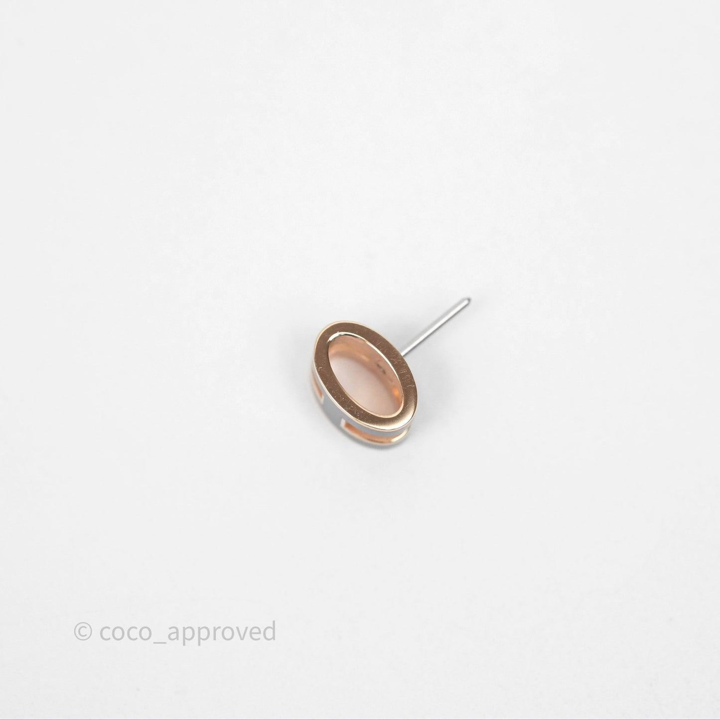 Hermès Pop H Earrings Black Rose Gold Hardware