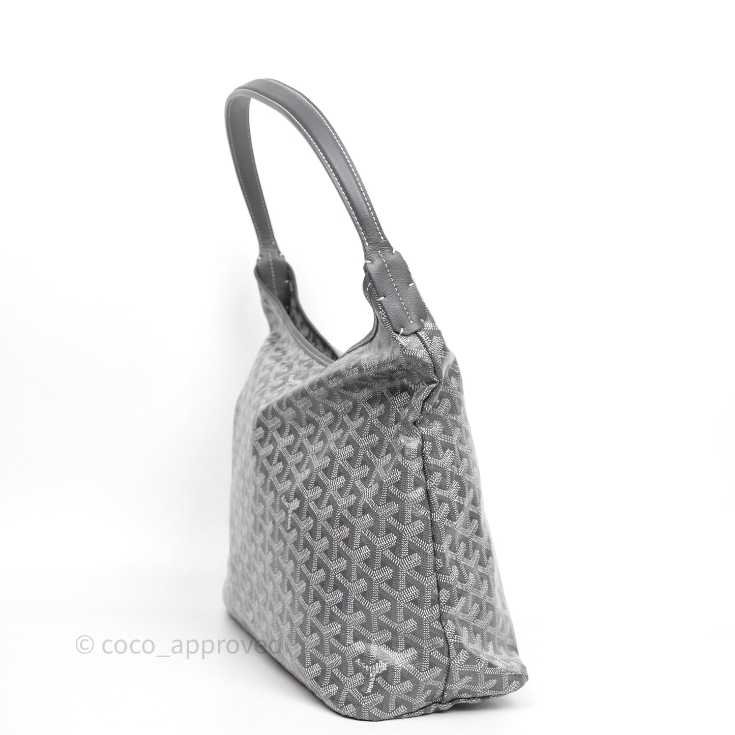 Goyard Bohème Hobo Bag Grey Goyardine Canvas