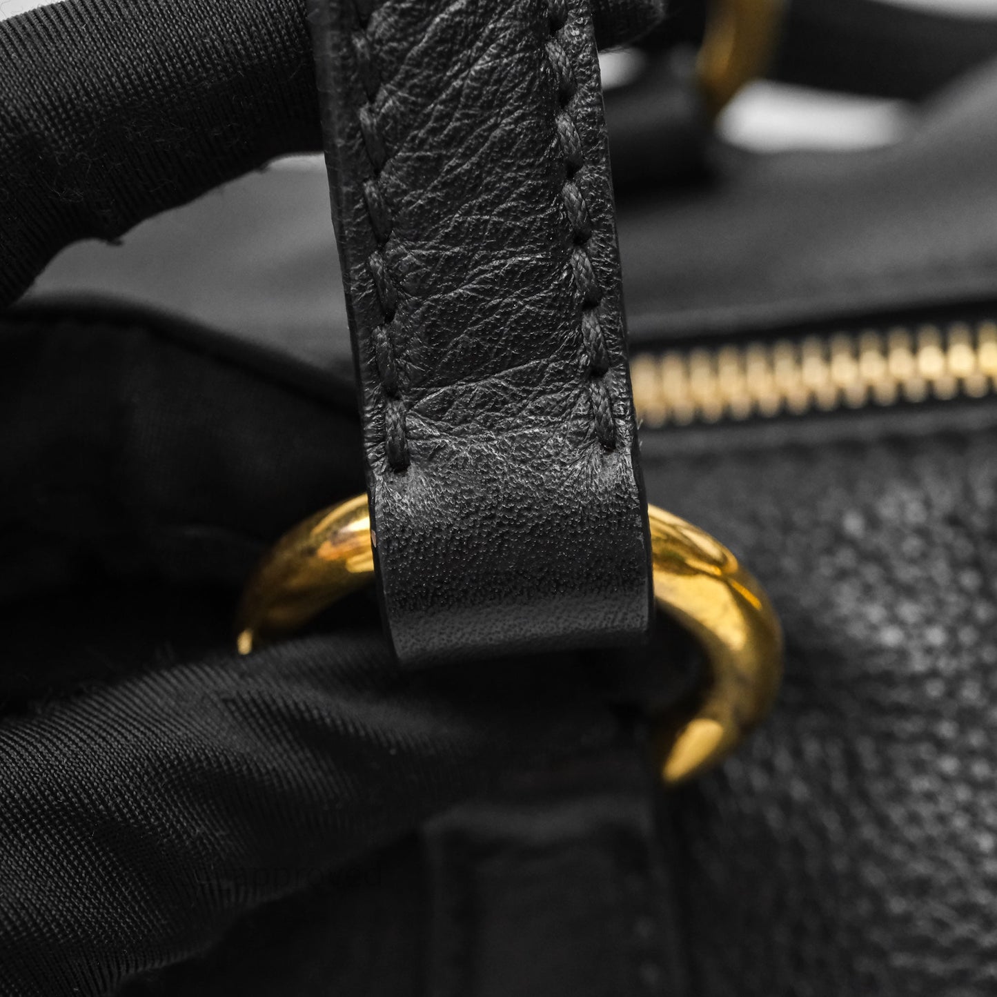 Miu Miu Vitello Tote Bag Black Gold Hardware