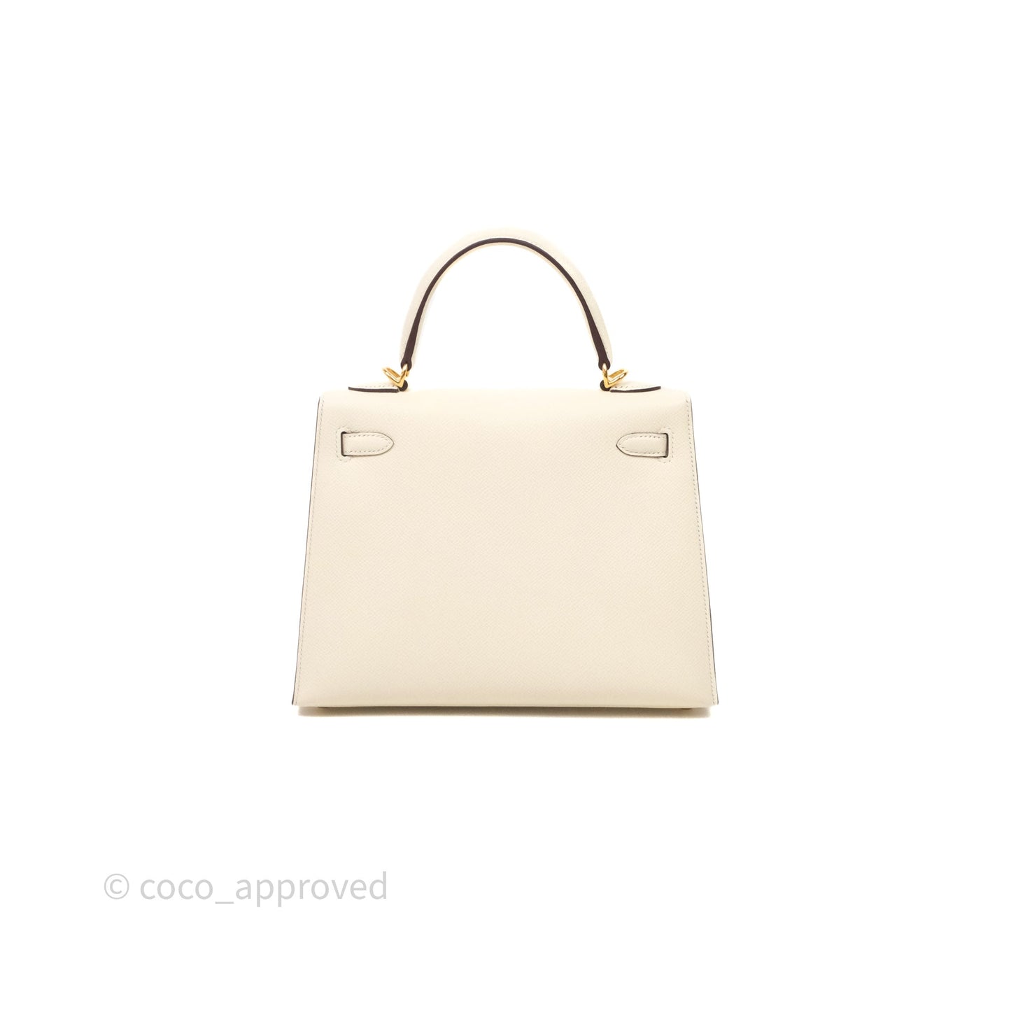 Hermès Kelly 25 Nata I2 Epsom Gold Hardware