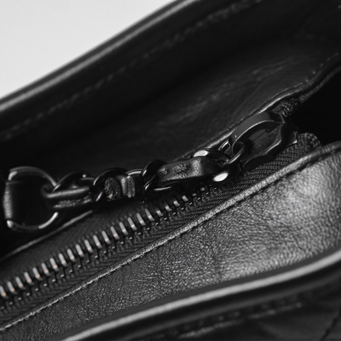 Chanel Small Gabrielle Hobo Quilted So Black Aged Calfskin