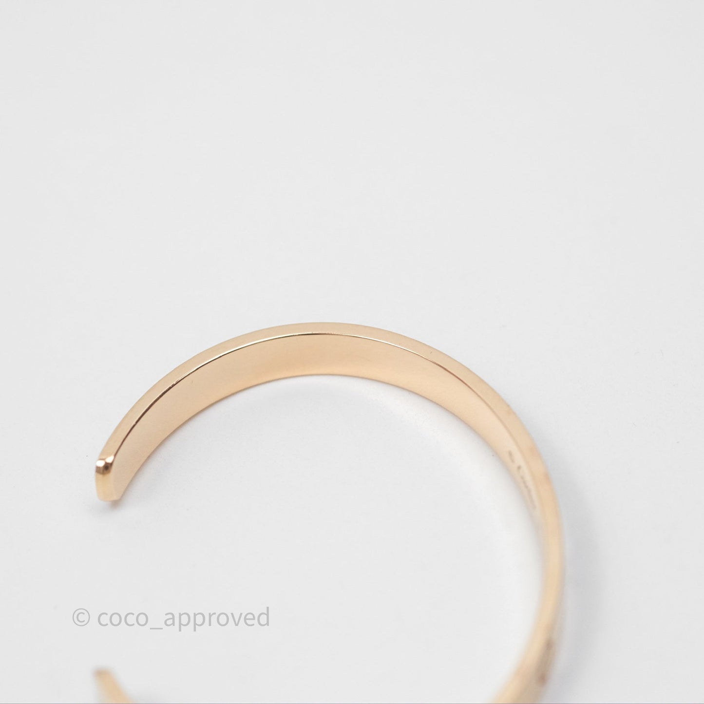 Cartier Love Bracelet Open Classic Model Rose Gold