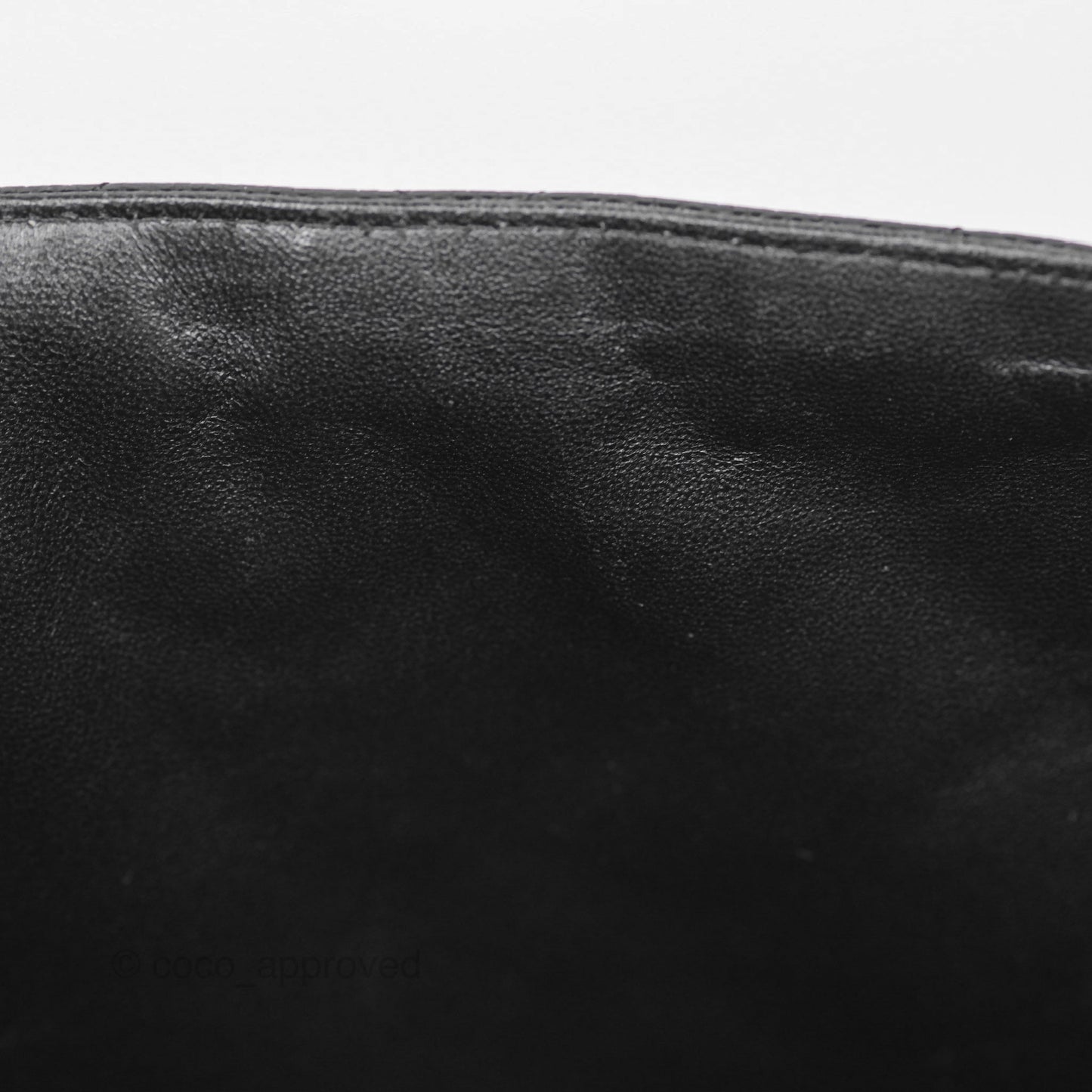 Chanel Maxi Single Flap Quilted Black Caviar Silver Hardware