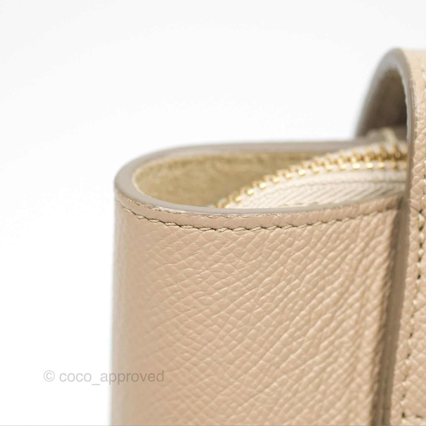 Celine Nano Belt Bag Light Taupe Grained Calfskin Gold Hardware