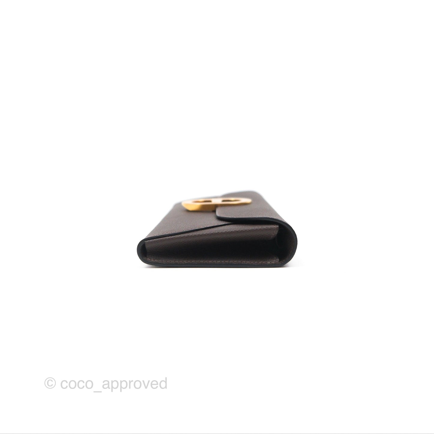 Hermès Maillon To Go Epsom Ebene 46 Gold Hardware