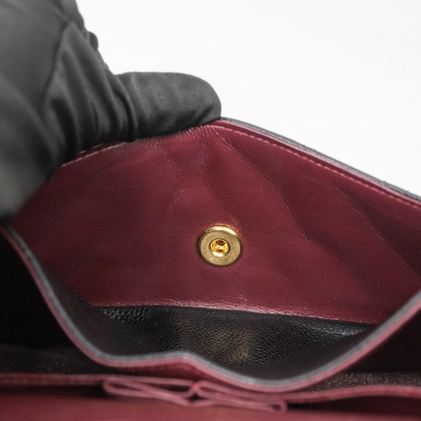 Chanel Small Classic Flap Quilted Black Caviar Gold Hardware
