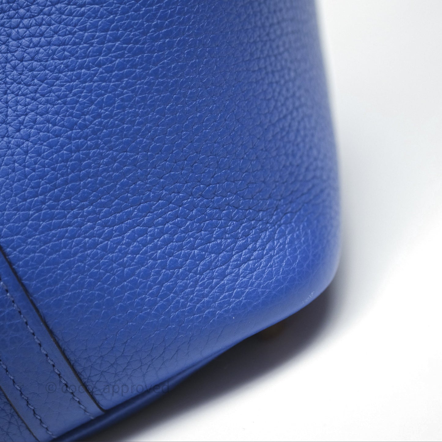 Hermès Picotin 18 Bleu Électrique 7T Clemence Gold Hardware