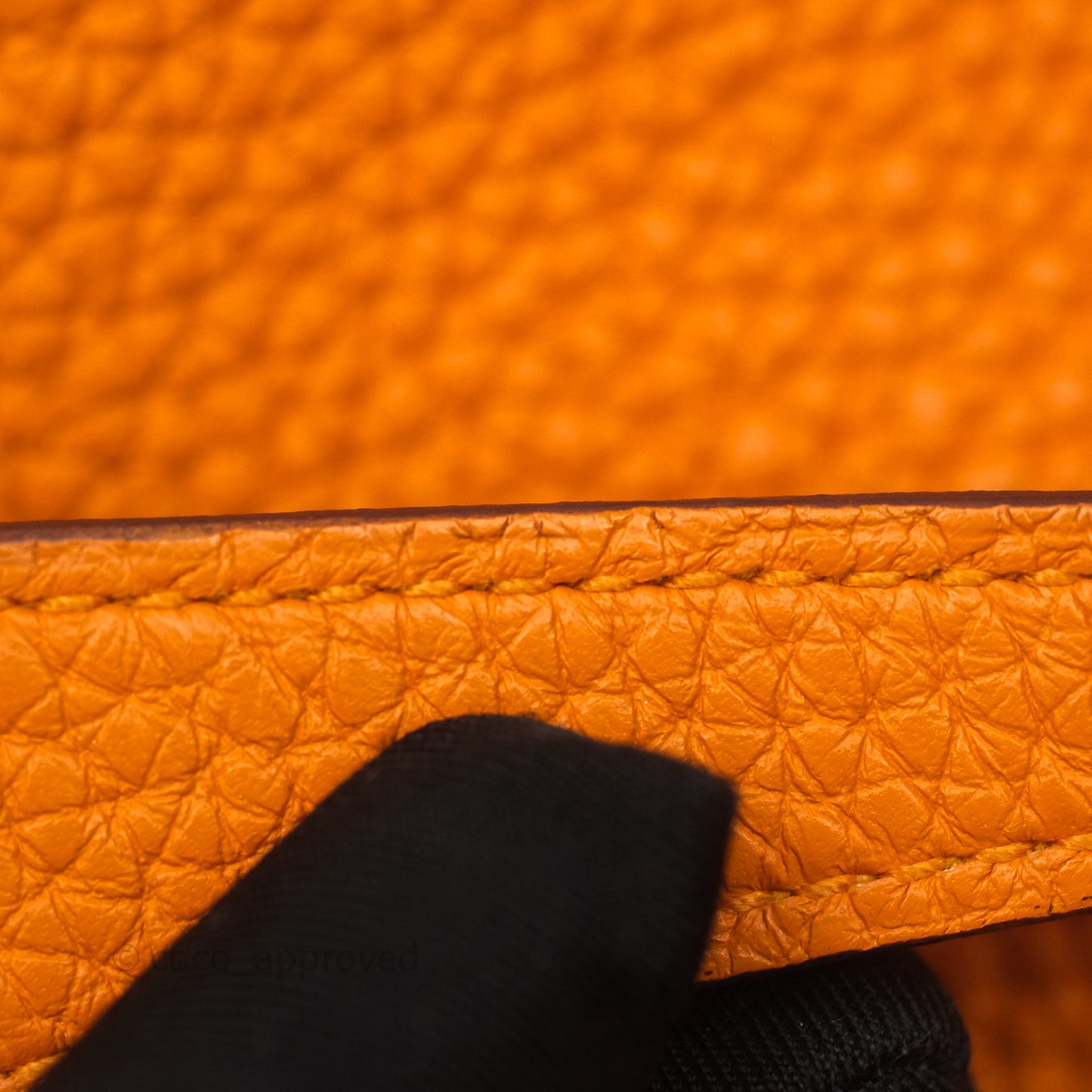 Hermès Lindy 30 Abricot I9 Clemence Palladium Hardware