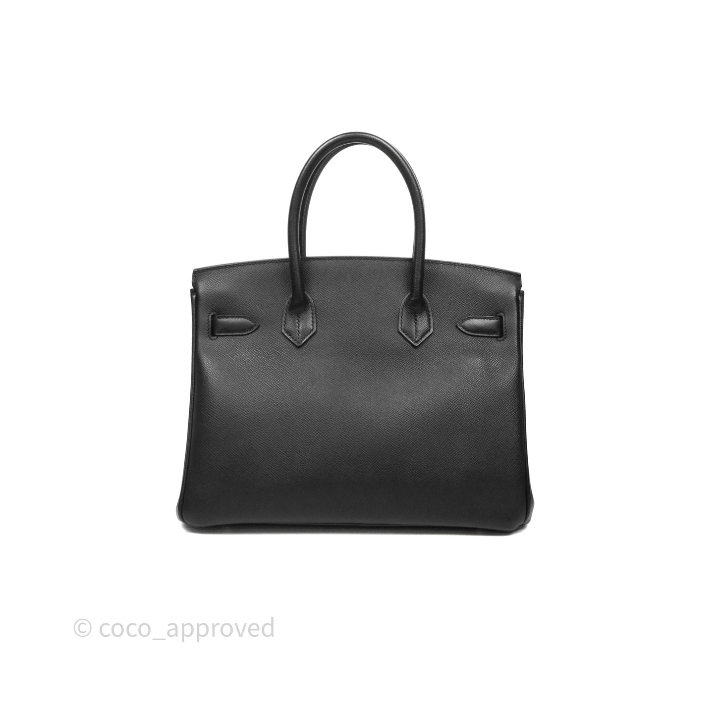 Hermès Birkin 30 Black Noir 89 Epsom Gold Hardware