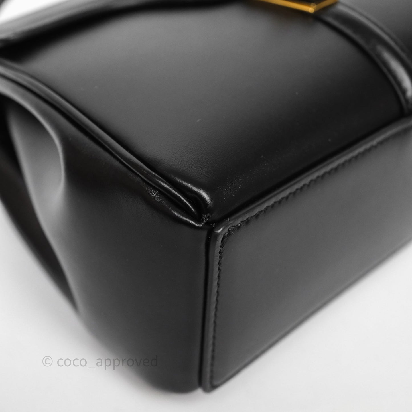 Celine Mini 16 Bag in Satinated Calfskin Black