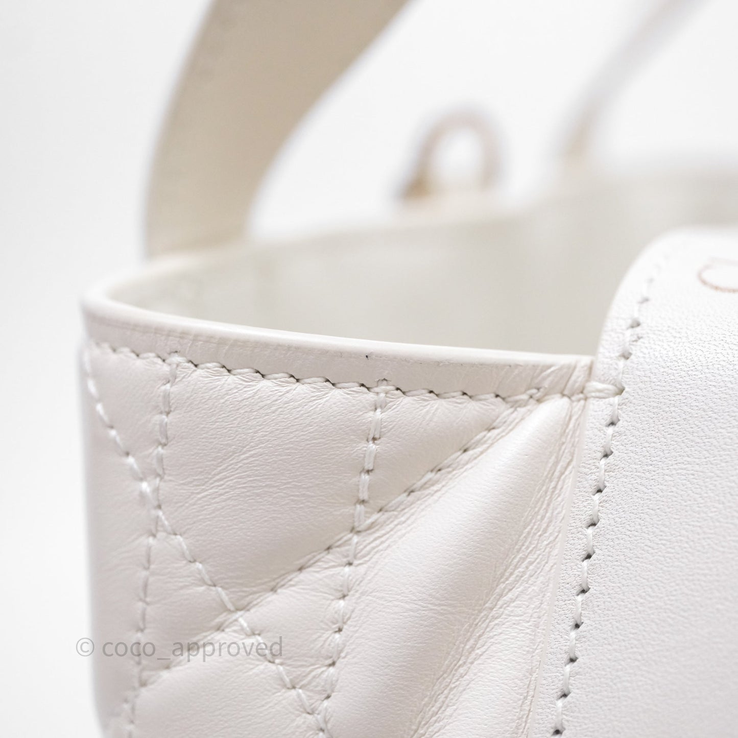 Christian Dior Small Toujours Vertical Tote Bag Latte Macrocannage Calfskin Gold Hardware