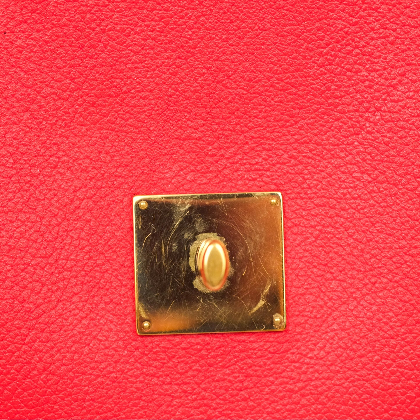 Louis Vuitton Lockme PM Red Grained Calfskin