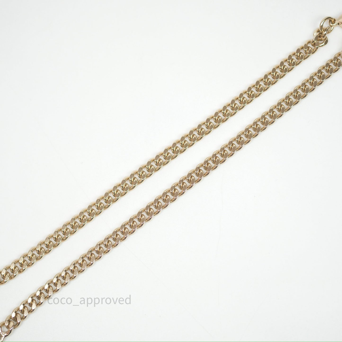 Chanel Crystals CC Chain Belt Gold Tone 22S