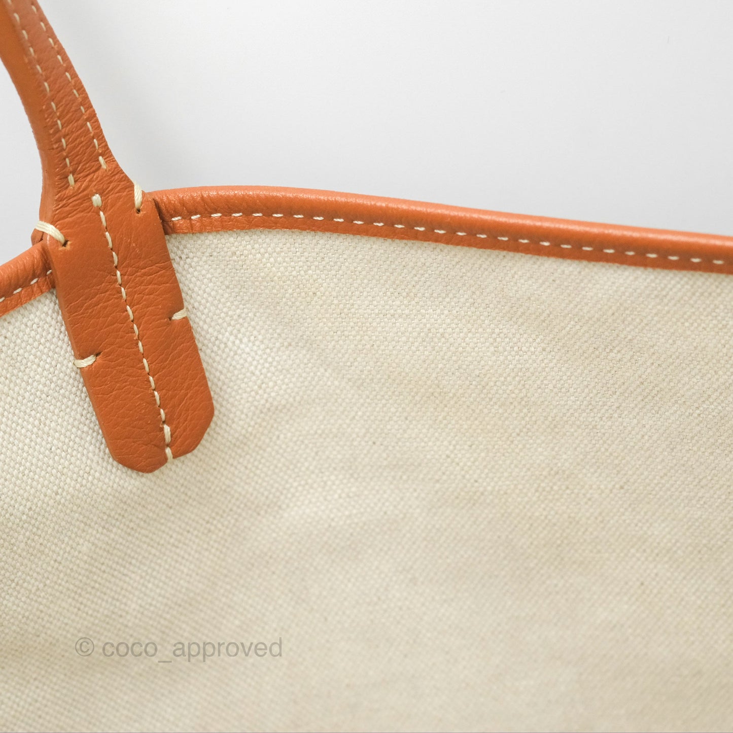 Goyard St. Louis GM Black/Tan Goyardine Canvas