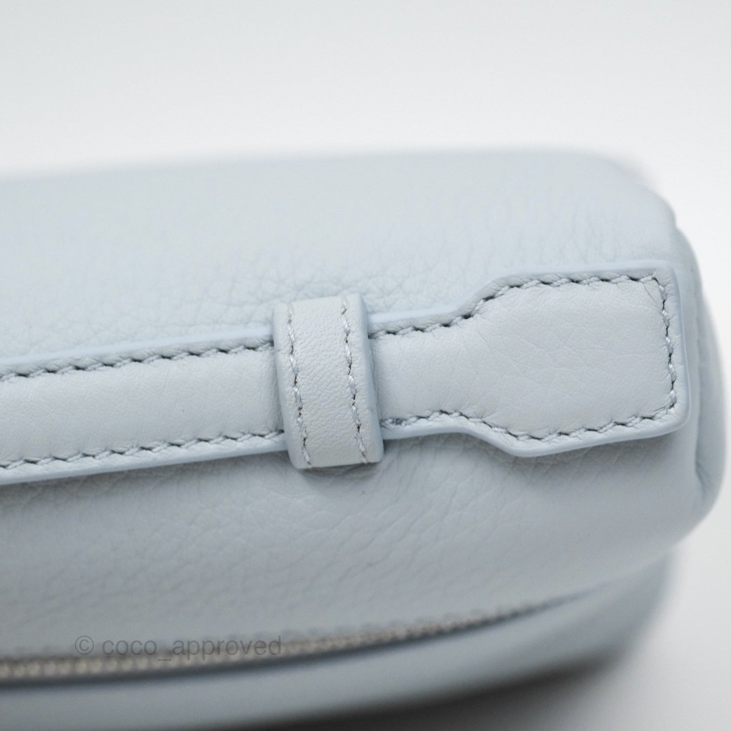 Loro Piana Extra Pocket L19 Blue Grained Calfskin