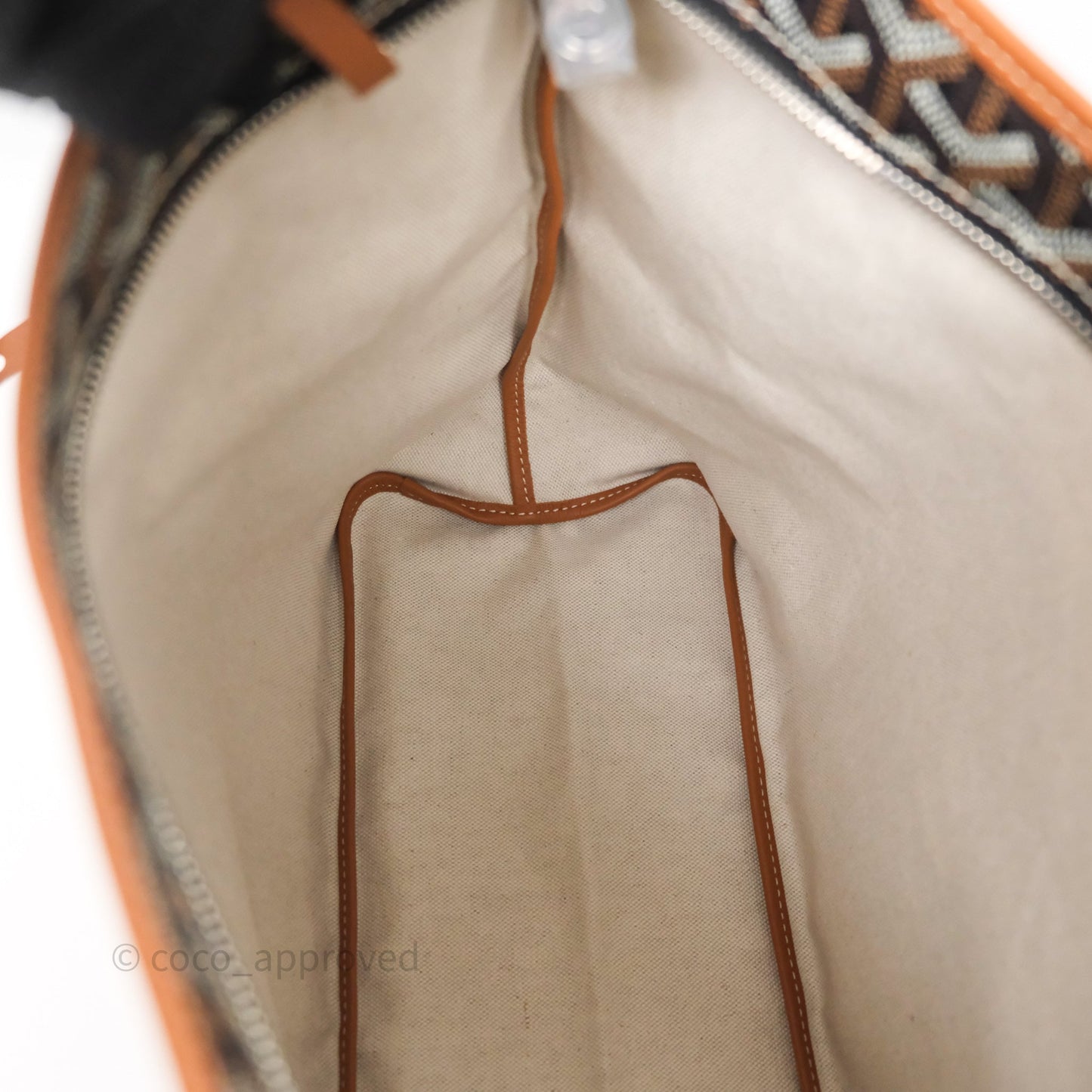 Goyard Bohème Hobo Bag Black & Tan