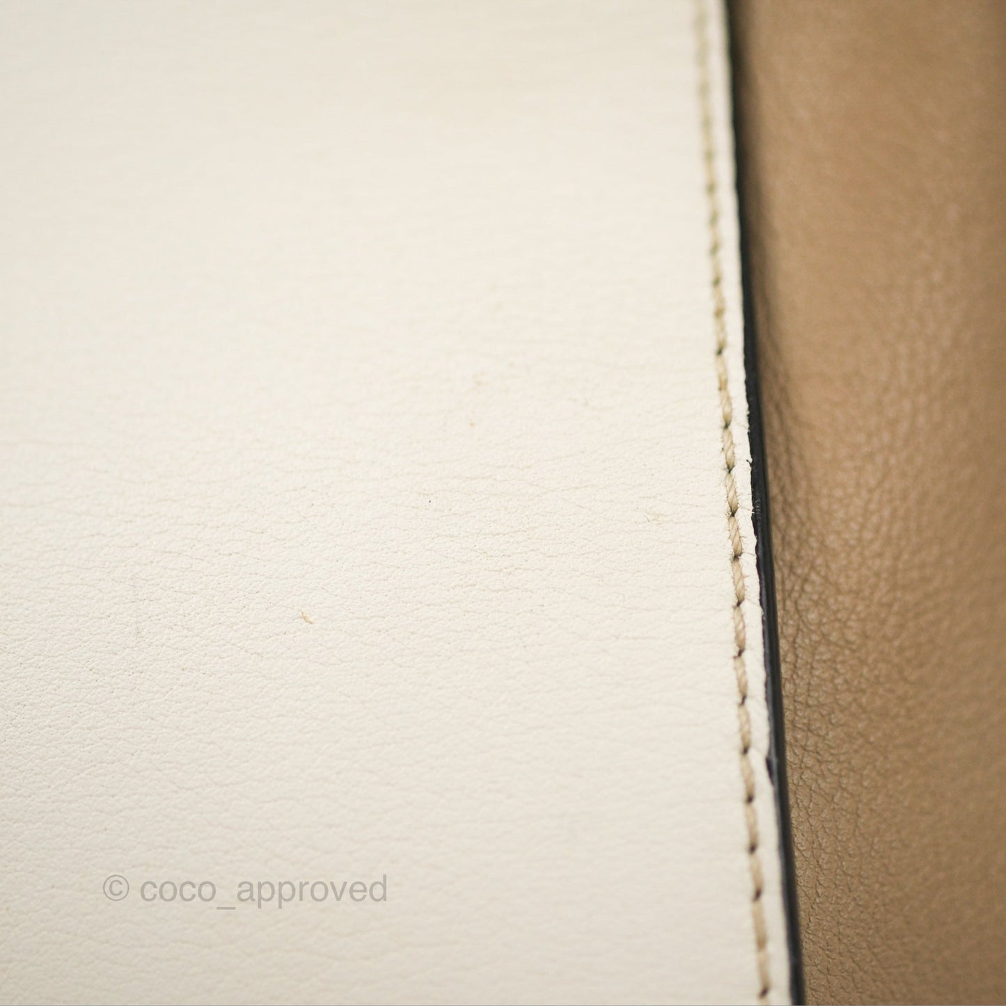 Loewe Hammock Small White/Brown/Black Shoulder Bag