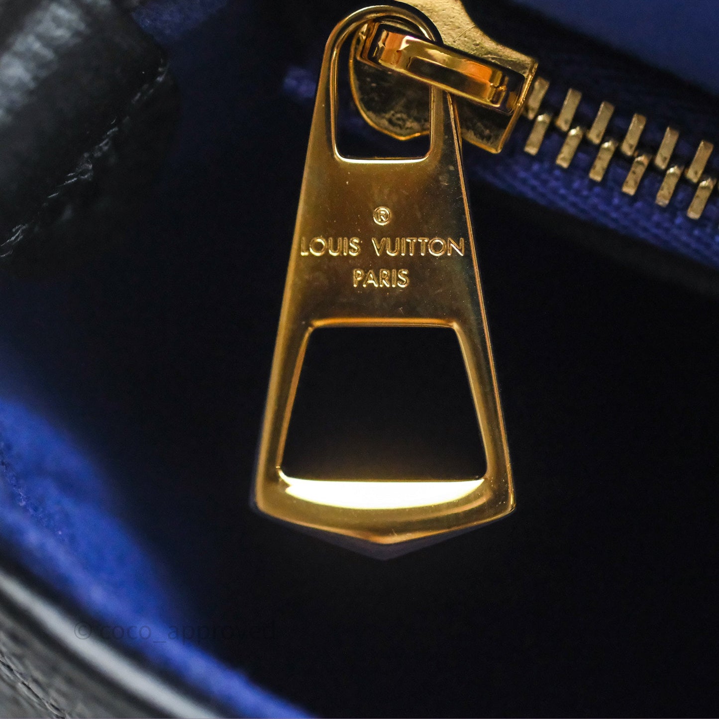 Louis Vuitton Diane Bag Black Monogram Empreinte Leather Gold Hardware