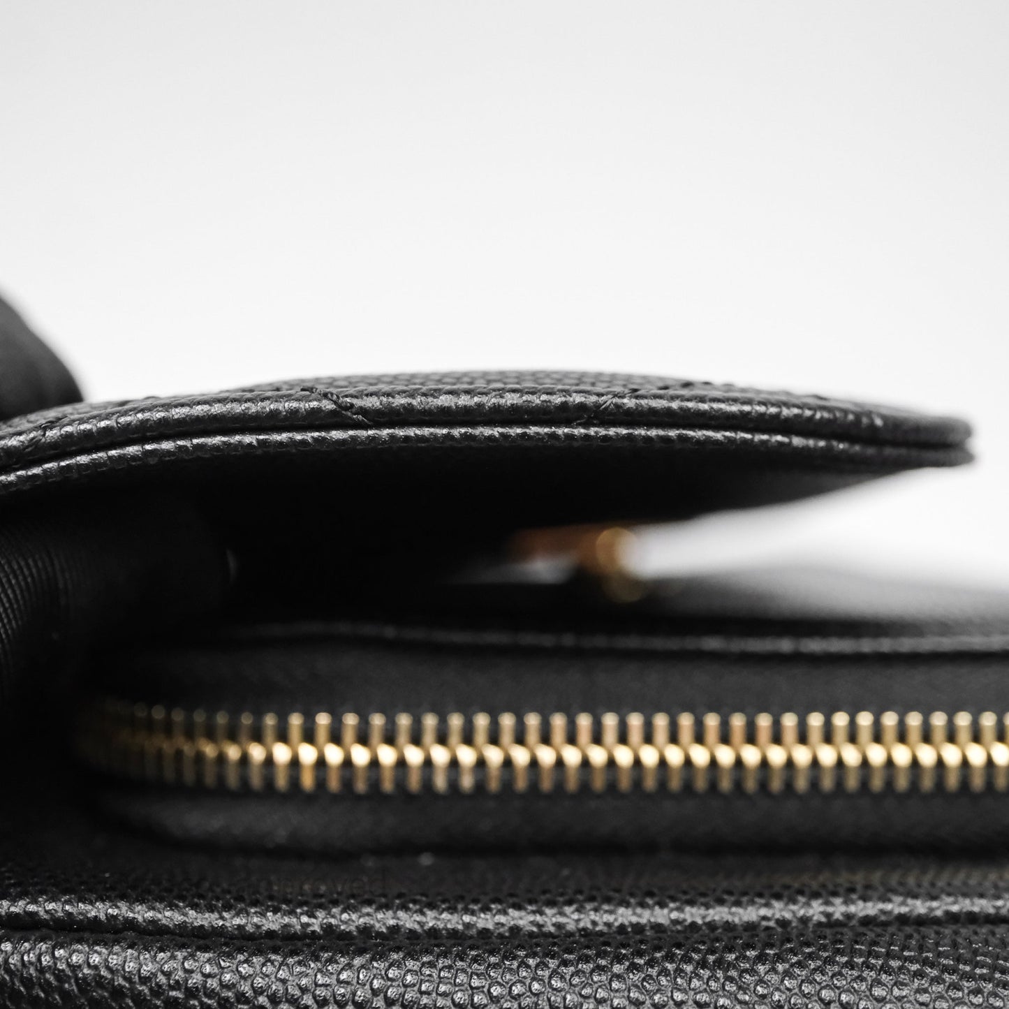 Chanel Quilted Medium Business Affinity Flap Black Caviar Gold Hardware