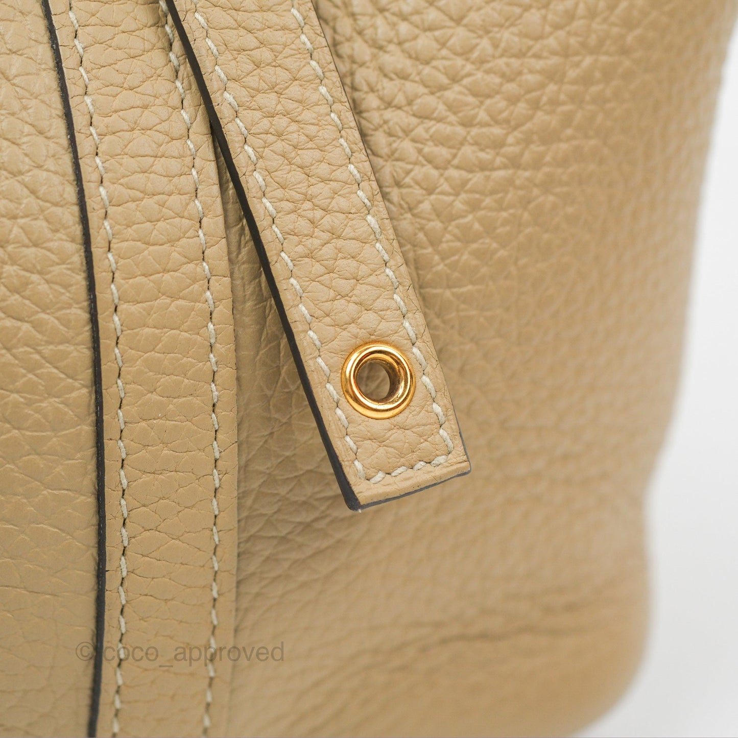 Hermès Picotin 18 Trench Clemence Gold Hardware