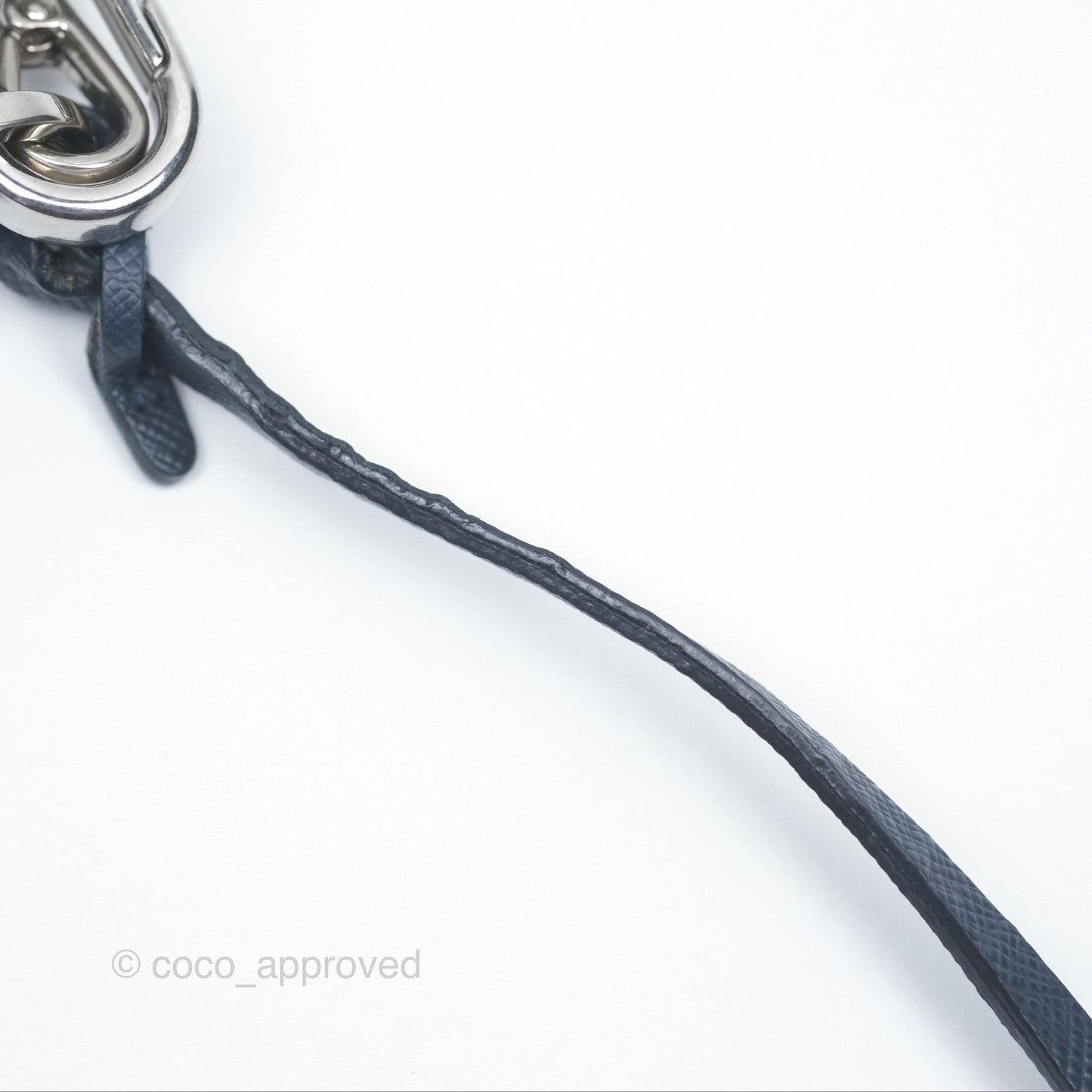 Prada Nylon Re-Edition 2005 Shoulder Bag Navy Blue Silver Hardware