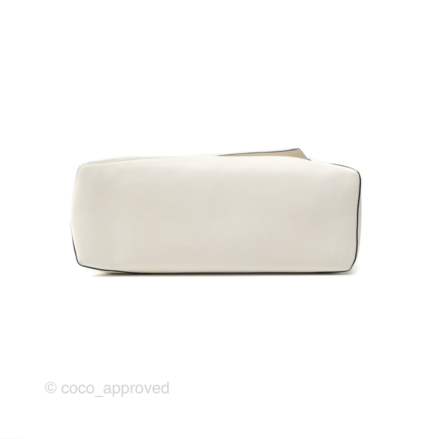 Loewe Puzzle Hobo Shoulder Bag Soft White Calfskin