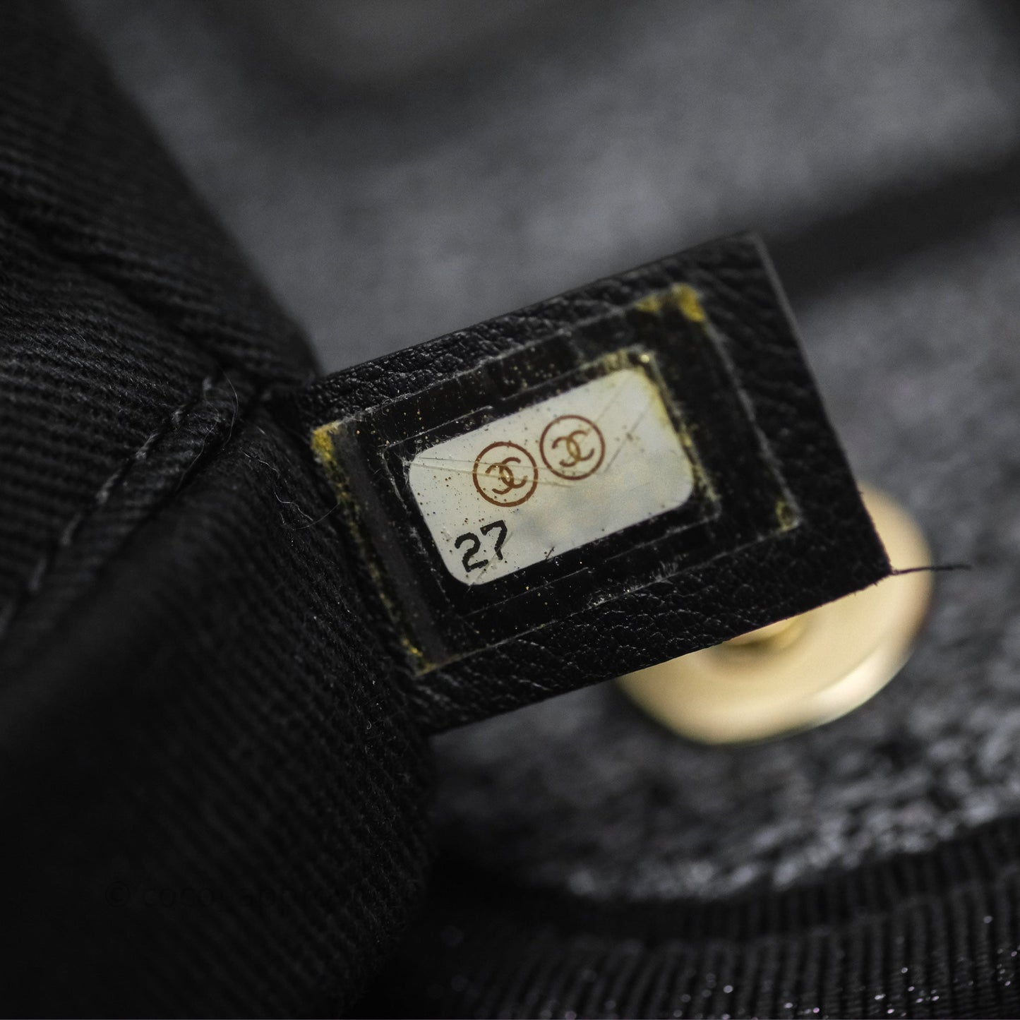 Chanel Medium Deauville Charcoal Grey Canvas