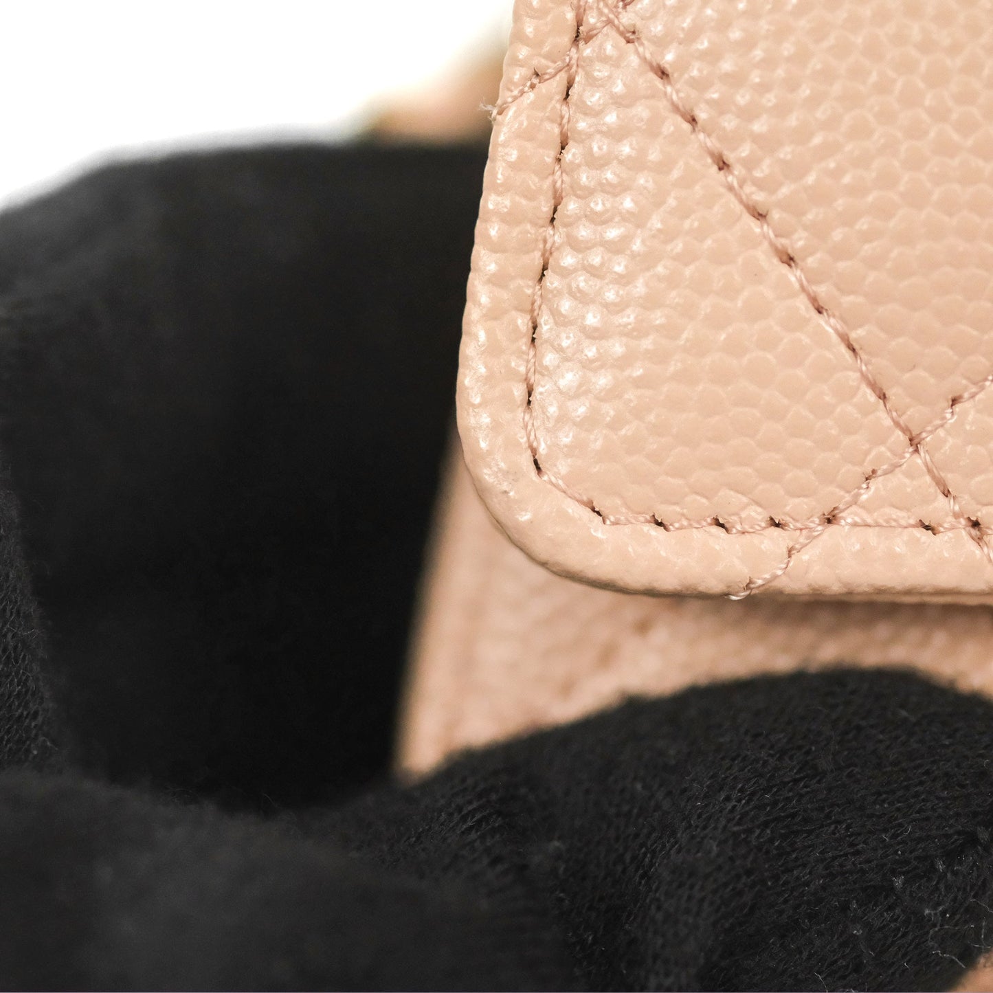 Chanel Classic Quilted Belt Bag Light Pink Caviar Gold Hardware