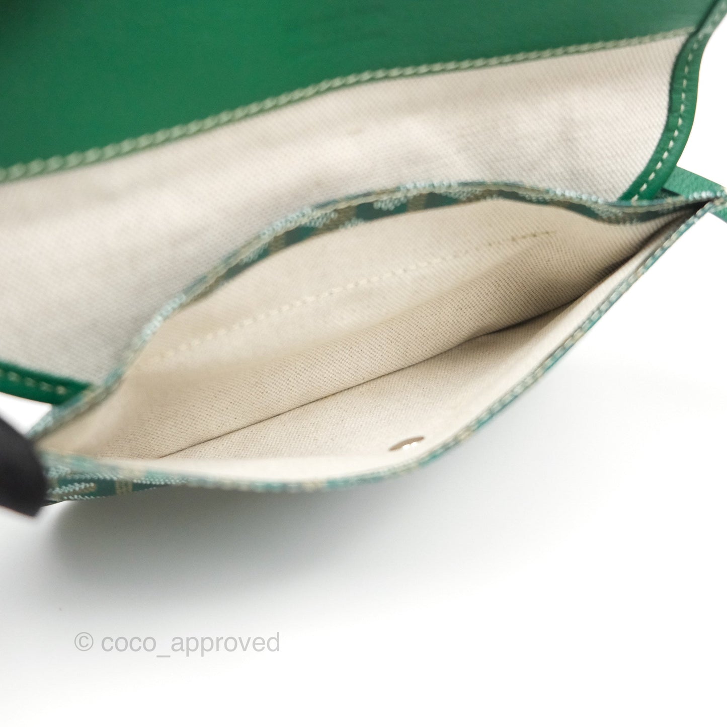 Goyard Bohème Hobo Bag Green Goyardine Canvas
