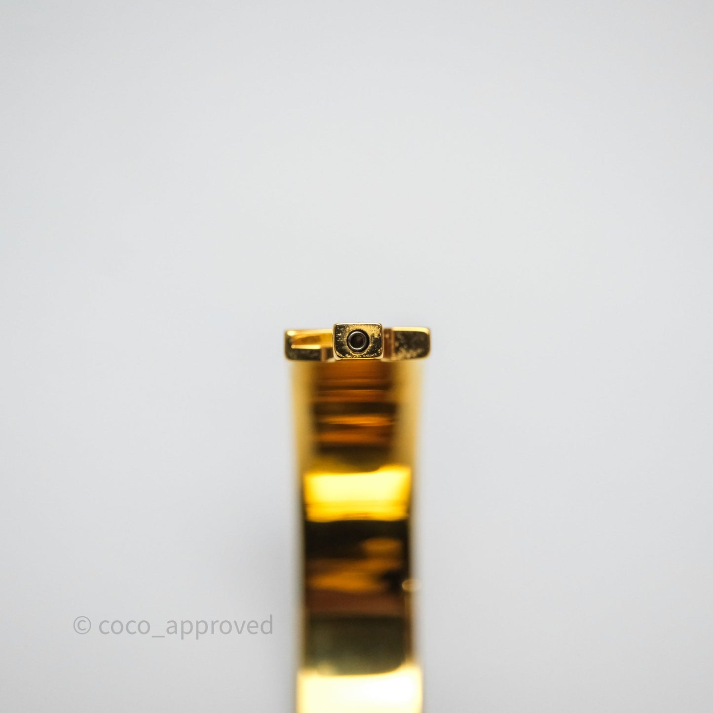 Hermès Clic H Bracelet Anémone Iris Gold Hardware