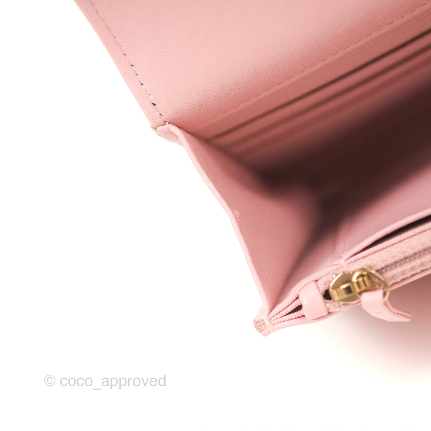 Chanel 19 Wallet on Chain WOC Light Pink Mixed Hardware