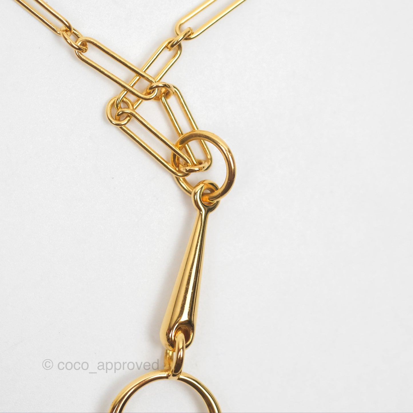 Heritage Equestre Pendant Small Model Black Swift Gold Hardware