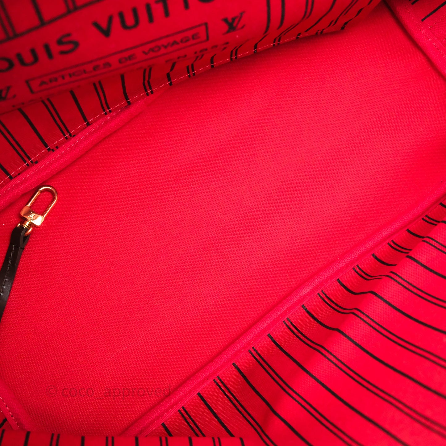 Louis Vuitton Neverfull MM Damier Ebene Canvas