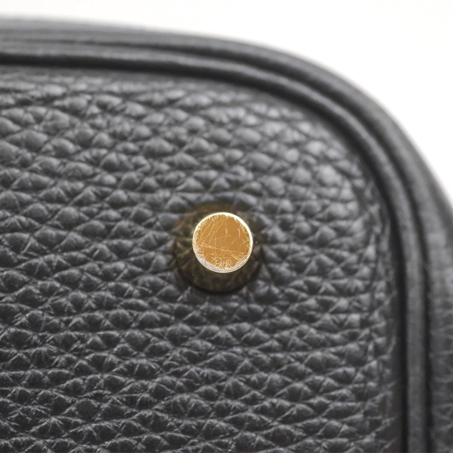Hermès Picotin 22 Black Noir 89 Clemence Gold Hardware