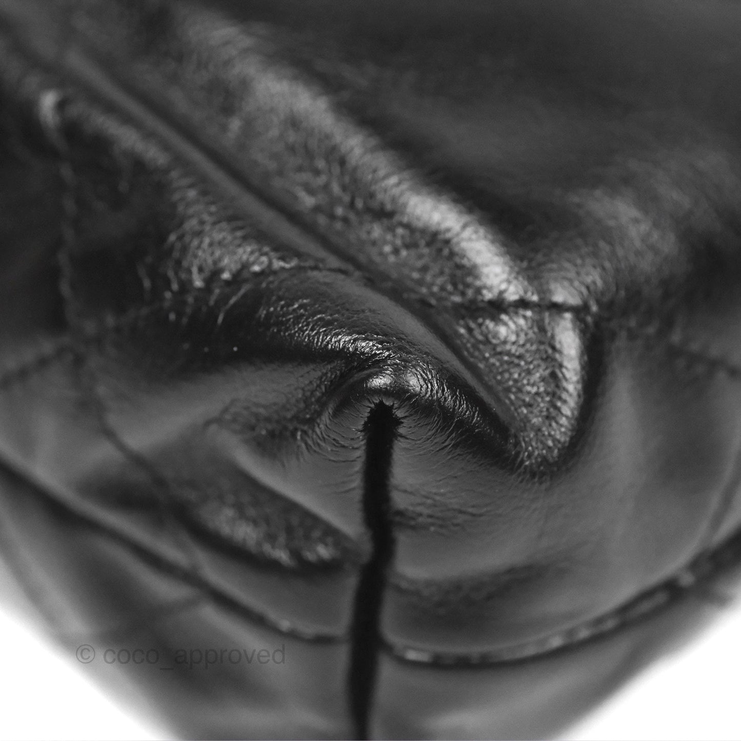 Chanel 22 Mini Bag Black Crumpled Calfskin