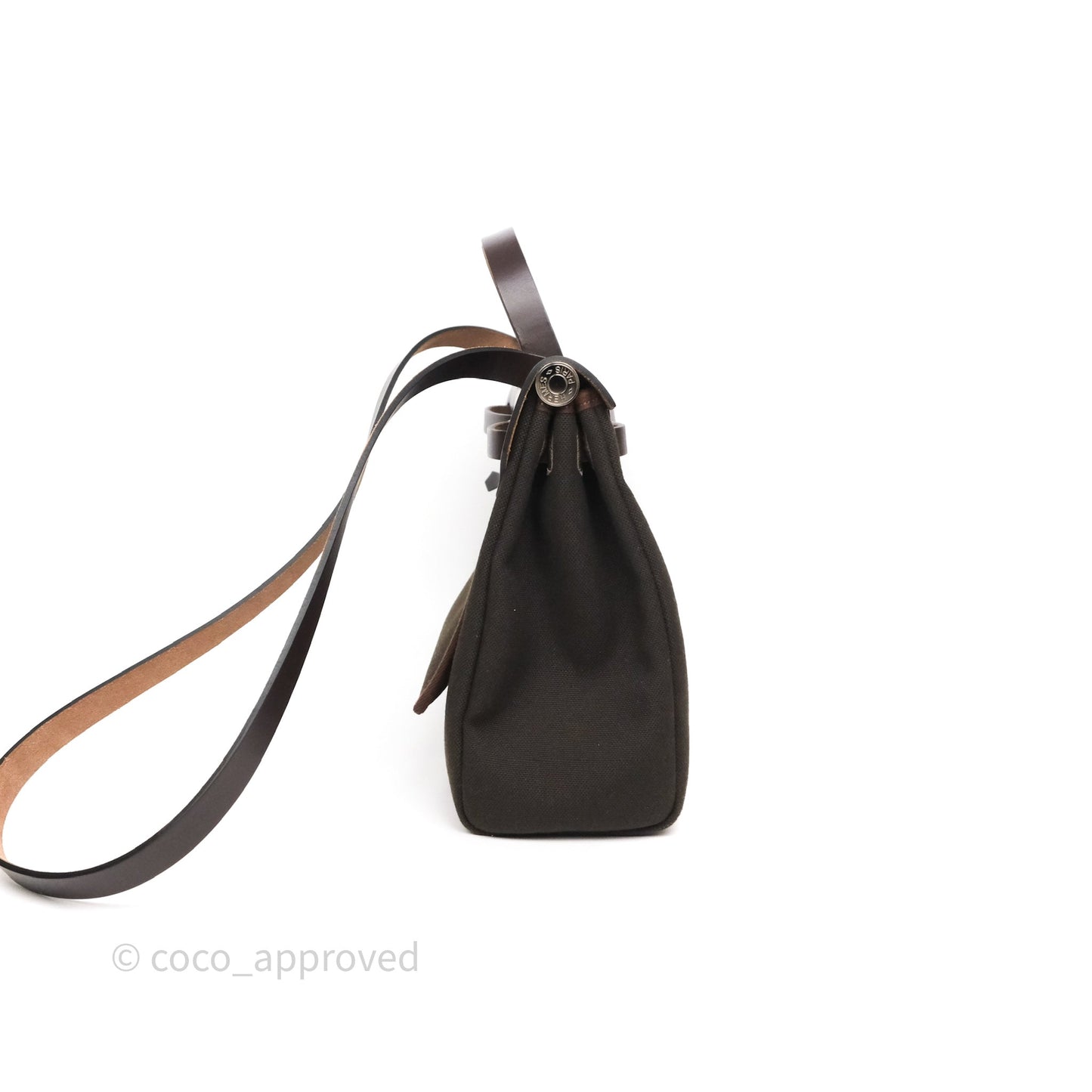 Hermès Herbag Zip 31 Retourne Dark Bronze Ebene Palladium Hardware